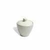 Carmel Ceramica Cozina Sugar Bowl With Lid | White