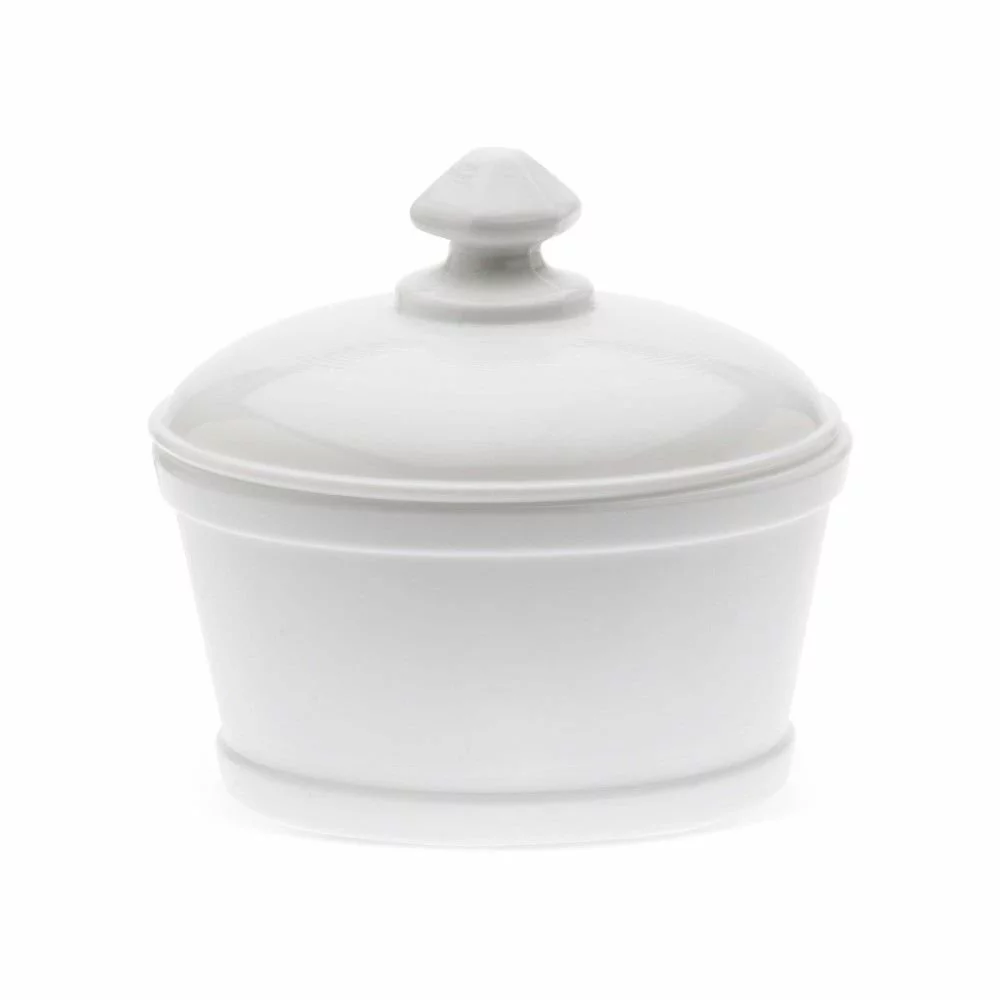 Mosser Glass Butter Tub | Milk