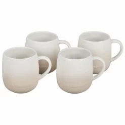 Le Creuset 13oz Heritage Mugs (Set Of 4) | Meringue White
