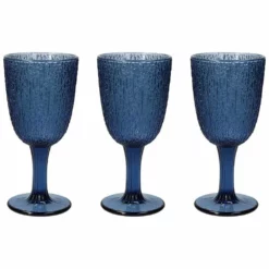 Tognana Bicchieri Davor Wine Glasses (Blue) | Set Of 3