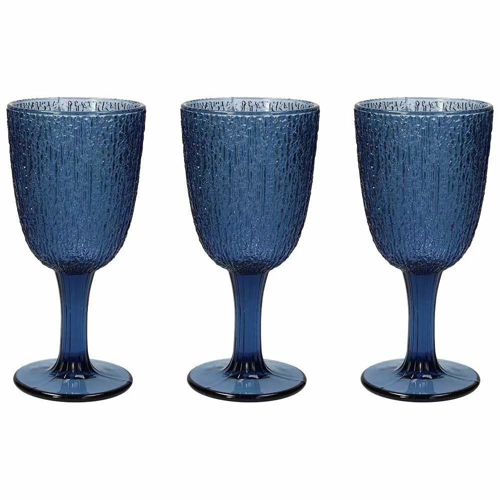 Tognana Bicchieri Davor Wine Glasses (Blue) | Set Of 3
