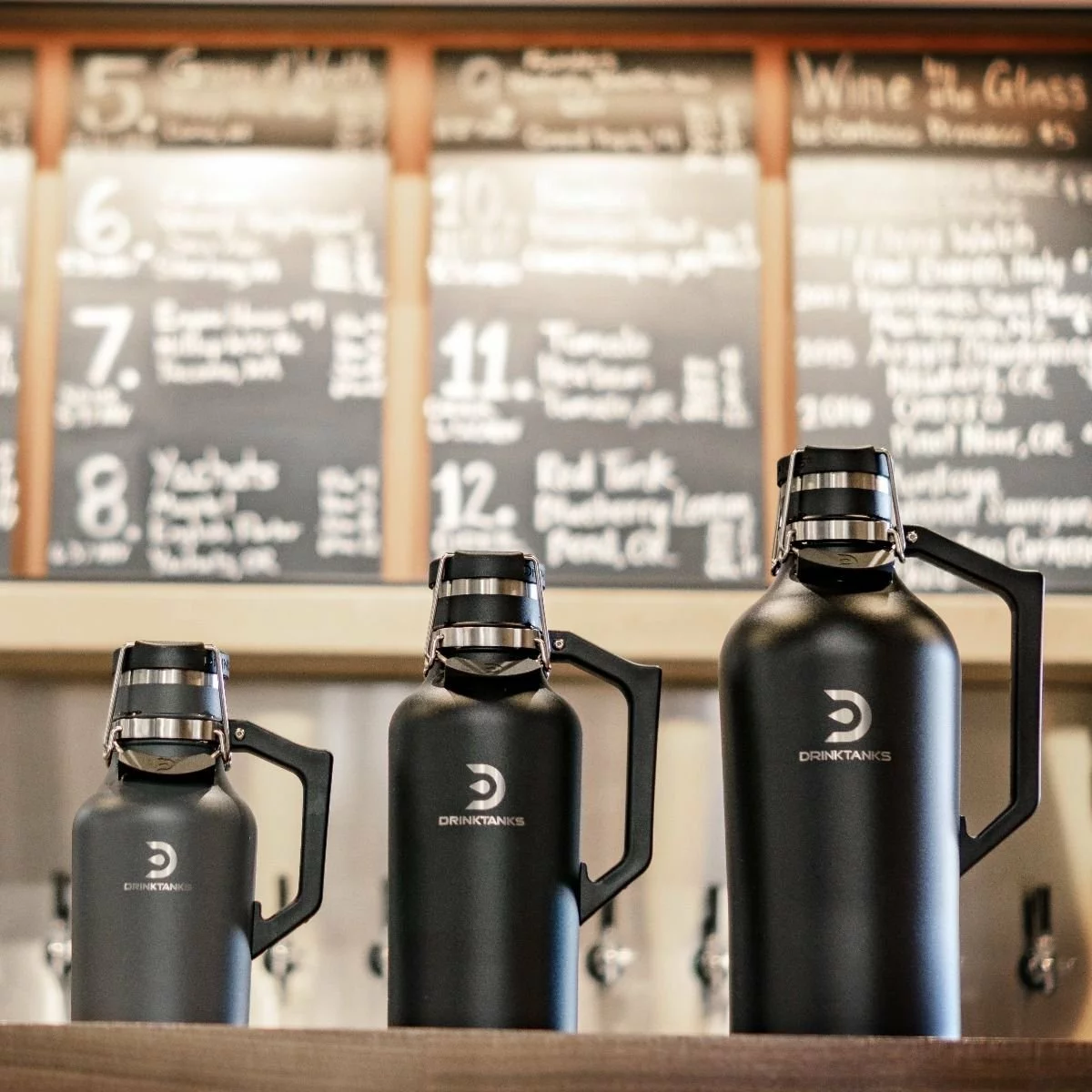 DrinkTanks 64oz Craft Growler | Obsidian - Image 3