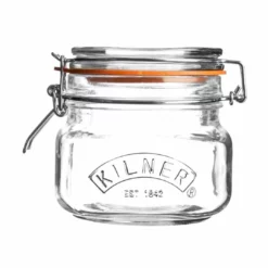 Kilner Swing Top Square Glass Jar | 17oz