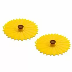 Charles Viancin Silicone Drink Covers | Sunflower (Set Of 2)