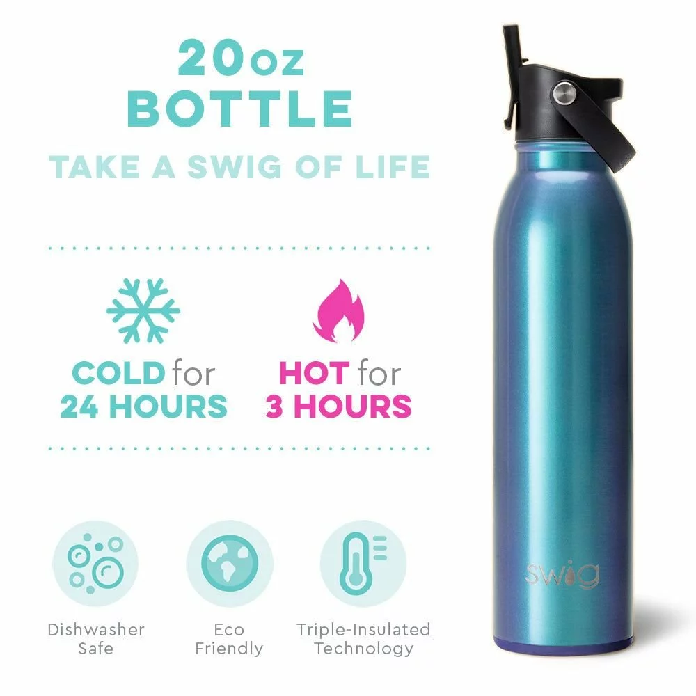 Swig Life™ 20oz Flip & Sip Bottle | Shimmer Mermazing - Image 2
