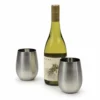 RSVP International RSVP Endurance Stemless Steel Wine Glass