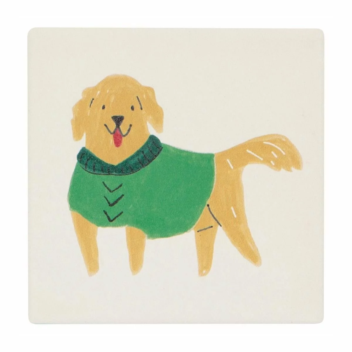 Danica Brands Danica Jubilee 4" Soak Up Coasters (Set Of 4) | Yule Dogs - Image 2