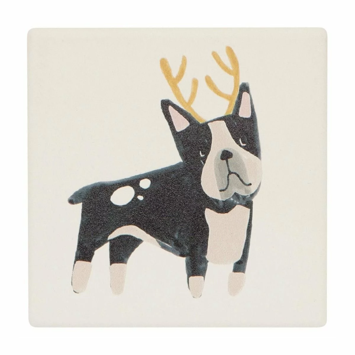 Danica Brands Danica Jubilee 4" Soak Up Coasters (Set Of 4) | Yule Dogs - Image 3