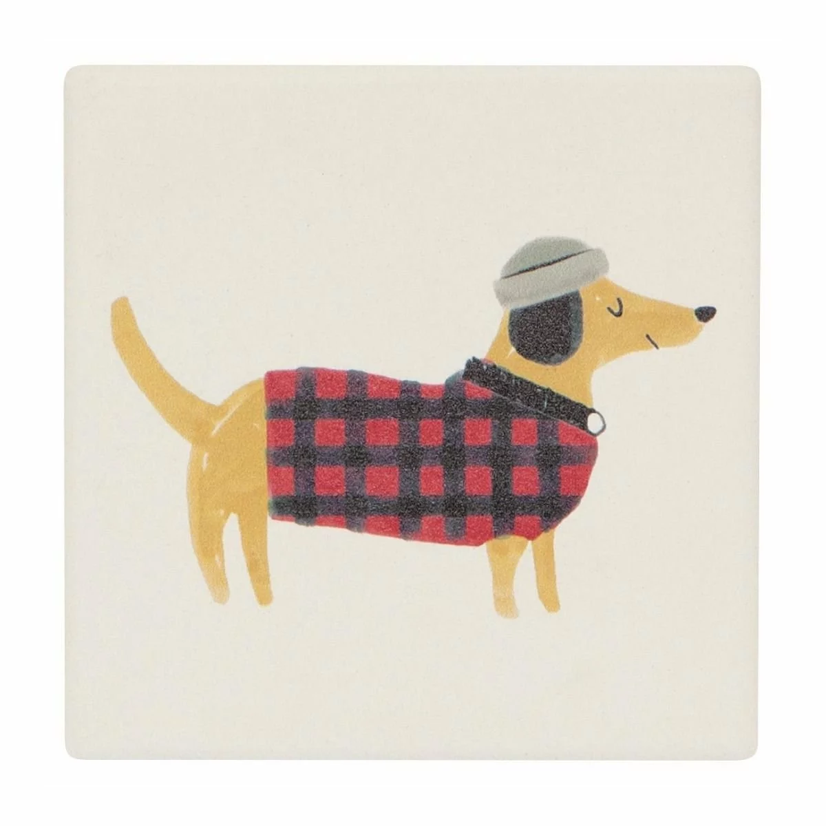 Danica Brands Danica Jubilee 4" Soak Up Coasters (Set Of 4) | Yule Dogs - Image 5
