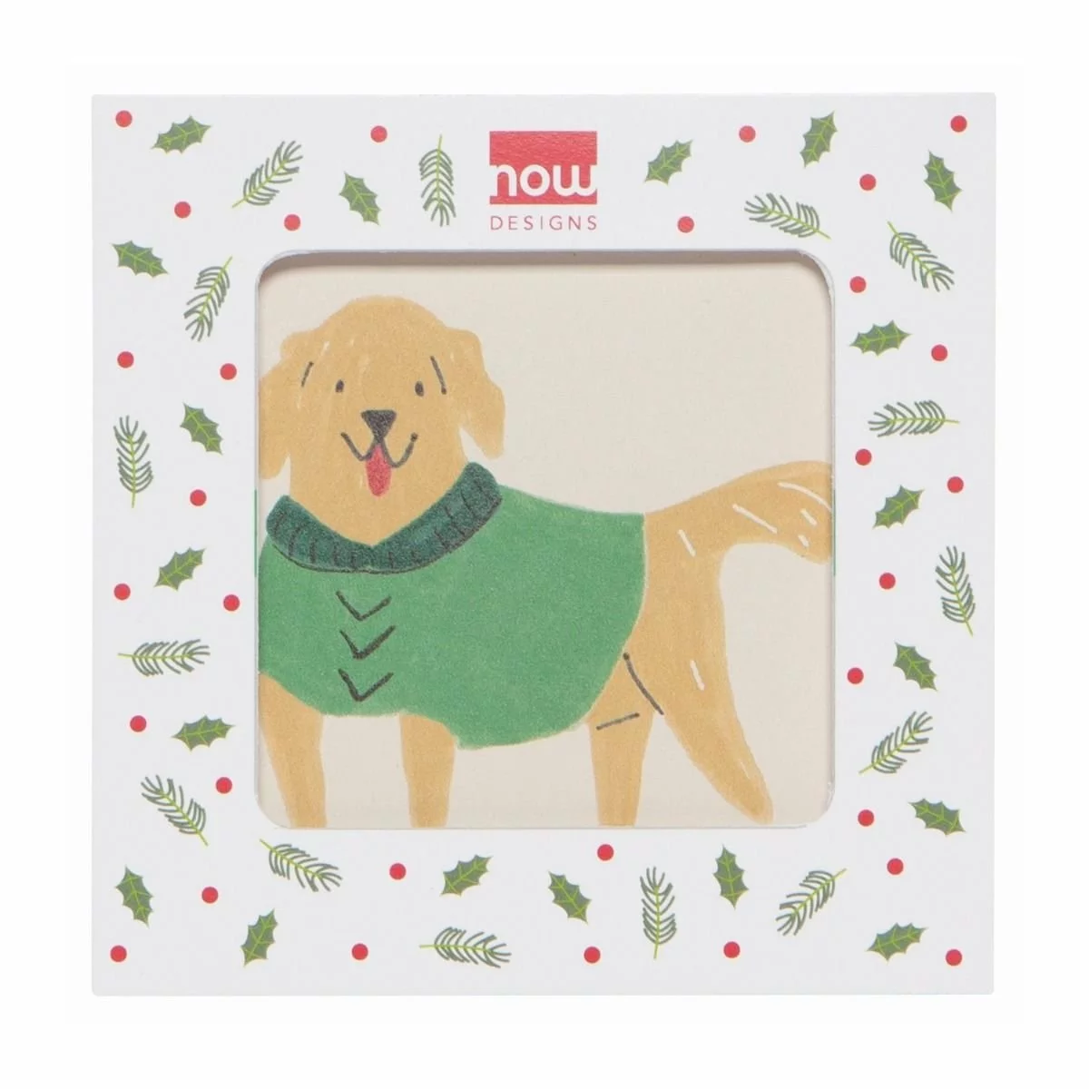 Danica Brands Danica Jubilee 4" Soak Up Coasters (Set Of 4) | Yule Dogs - Image 7